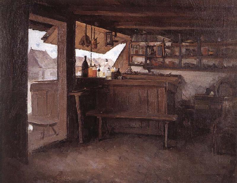 Nicolae Grigorescu The Shop